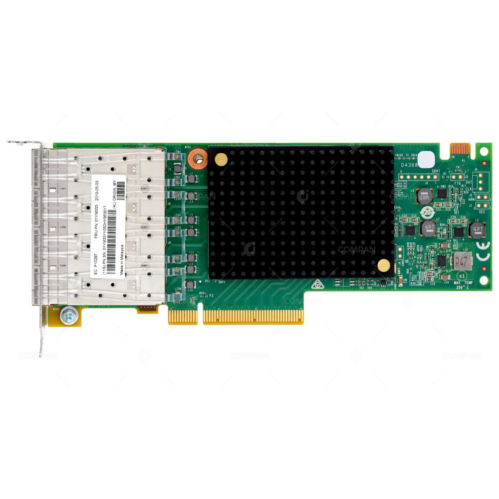 01YM333 IBM QUAD PORT 16GB SFP+ FC ADAPTER FOR IBM STORWIZE V5100